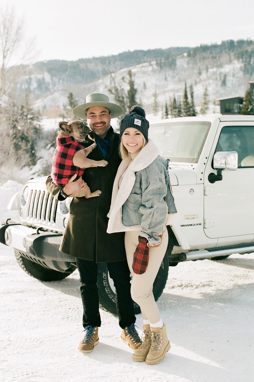 winter elopement in grand teton (casual clothing)