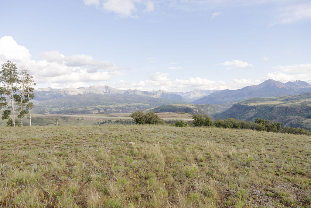View from one of the most private places to Elope in Jackson Hole, complete with sweeping fields and mountain views.